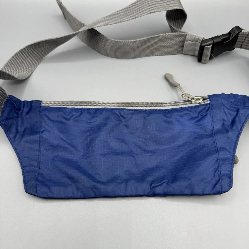 Travelon Triple Zip Waist Pack Royal Blue One Size 1.25